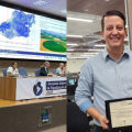 Gestor governamental representa Gois e apresenta boas prticas de fiscalizao ambiental em simpsio internacional